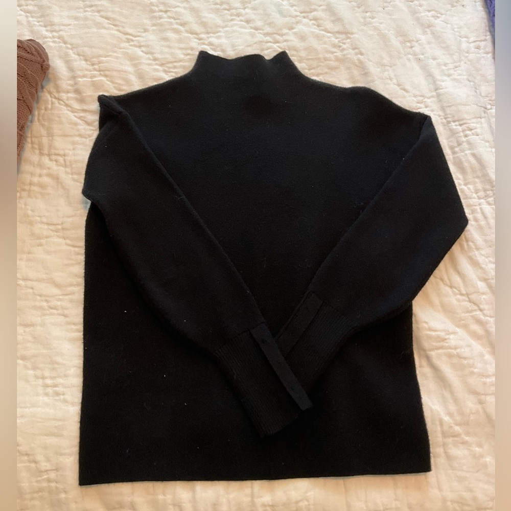 Tahari black turtleneck